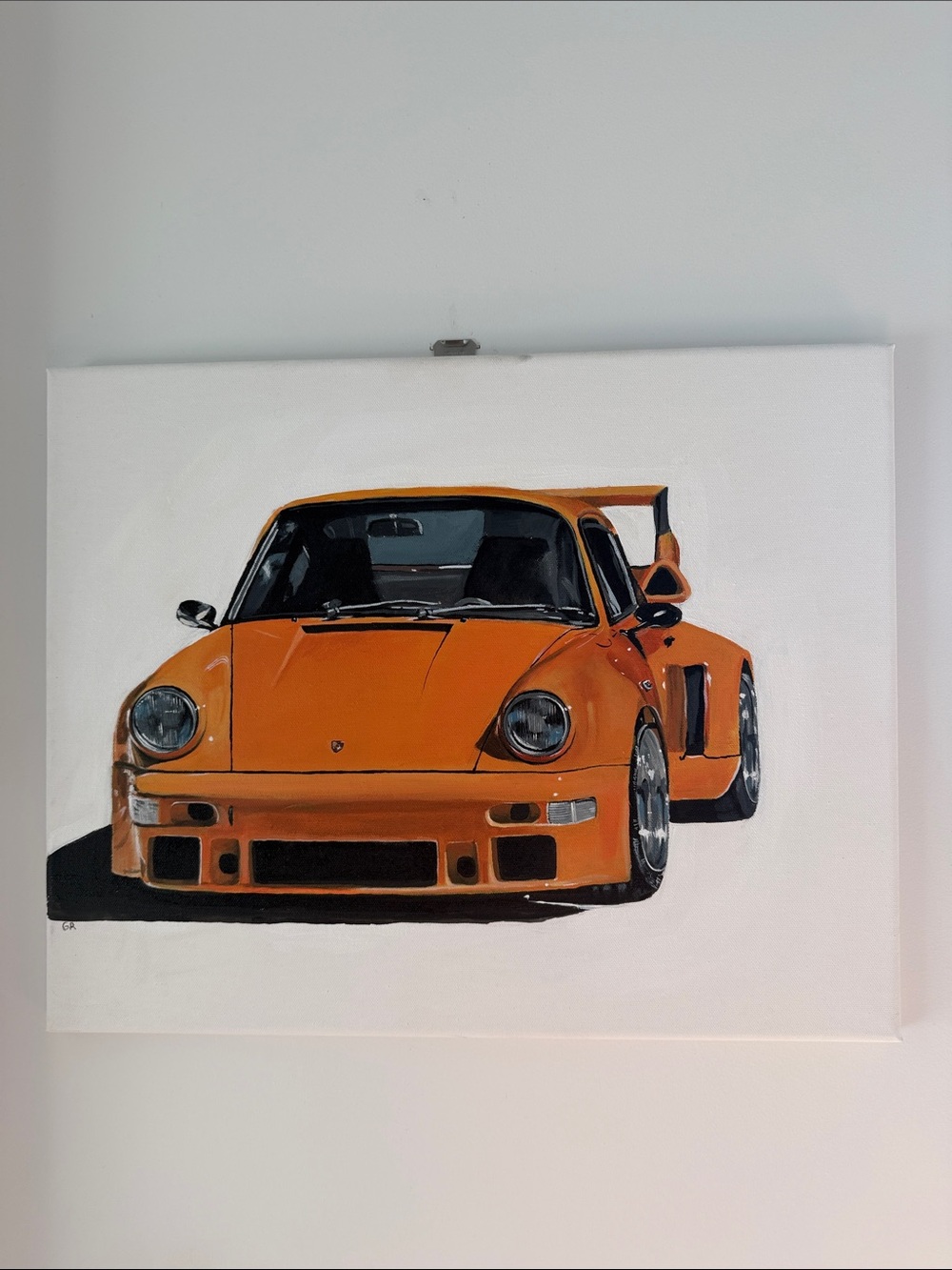 Porsche 911 Art piece 16x20inches